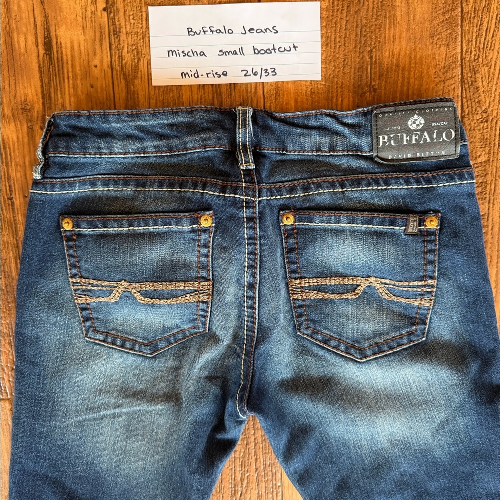 Buffalo David Bitton Women’s Dark Blue Bootcut Jeans